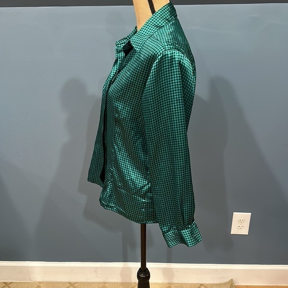 Josephine petites button up long sleeve shirt size 12 women’s - Picture 3 of 7